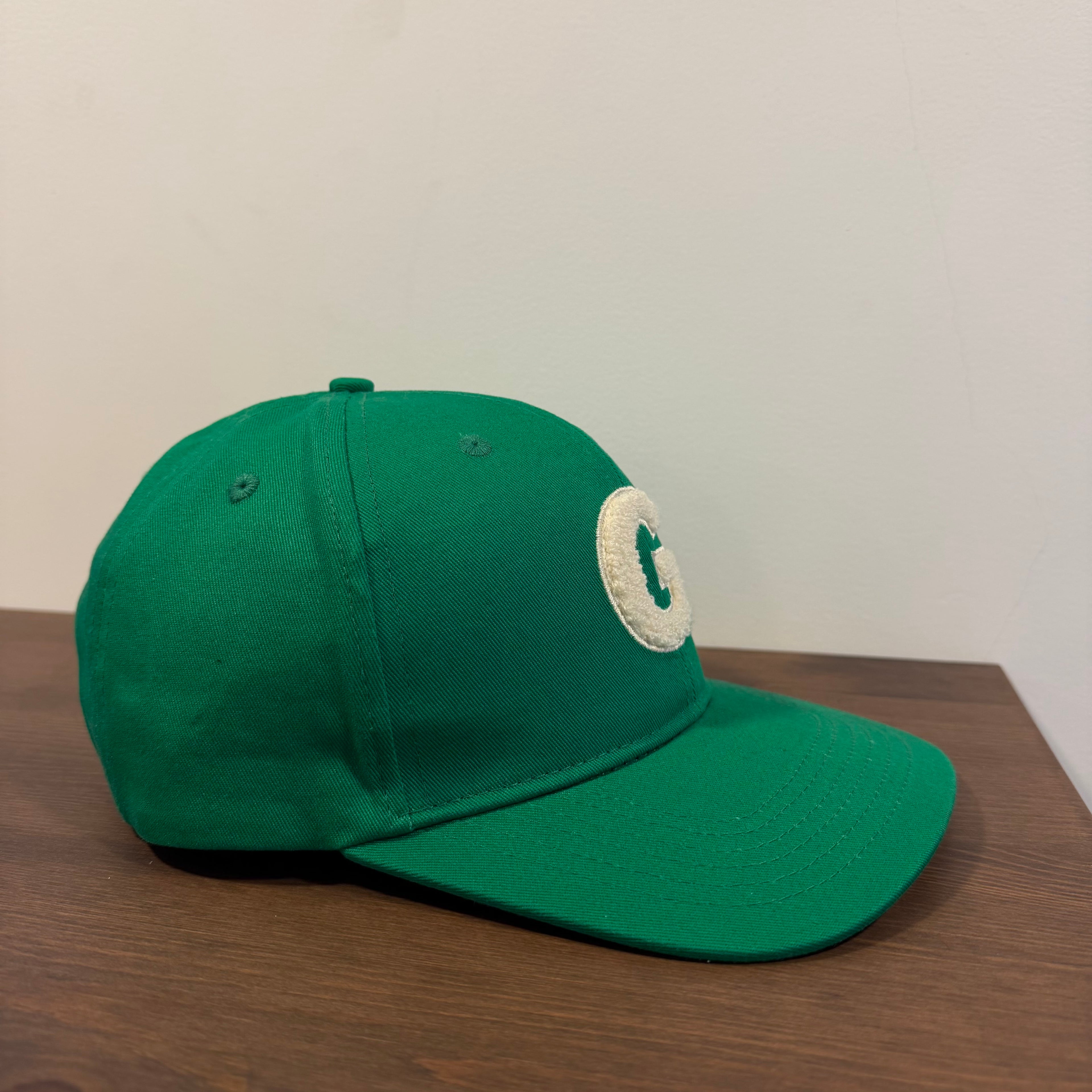 GOLF WANG Chenille G Logo Hat Green