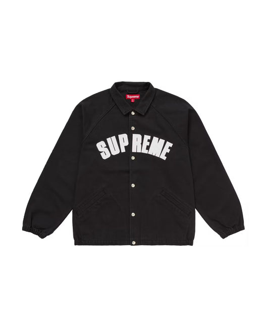 Supreme Arc Denim Coaches Jacket Black