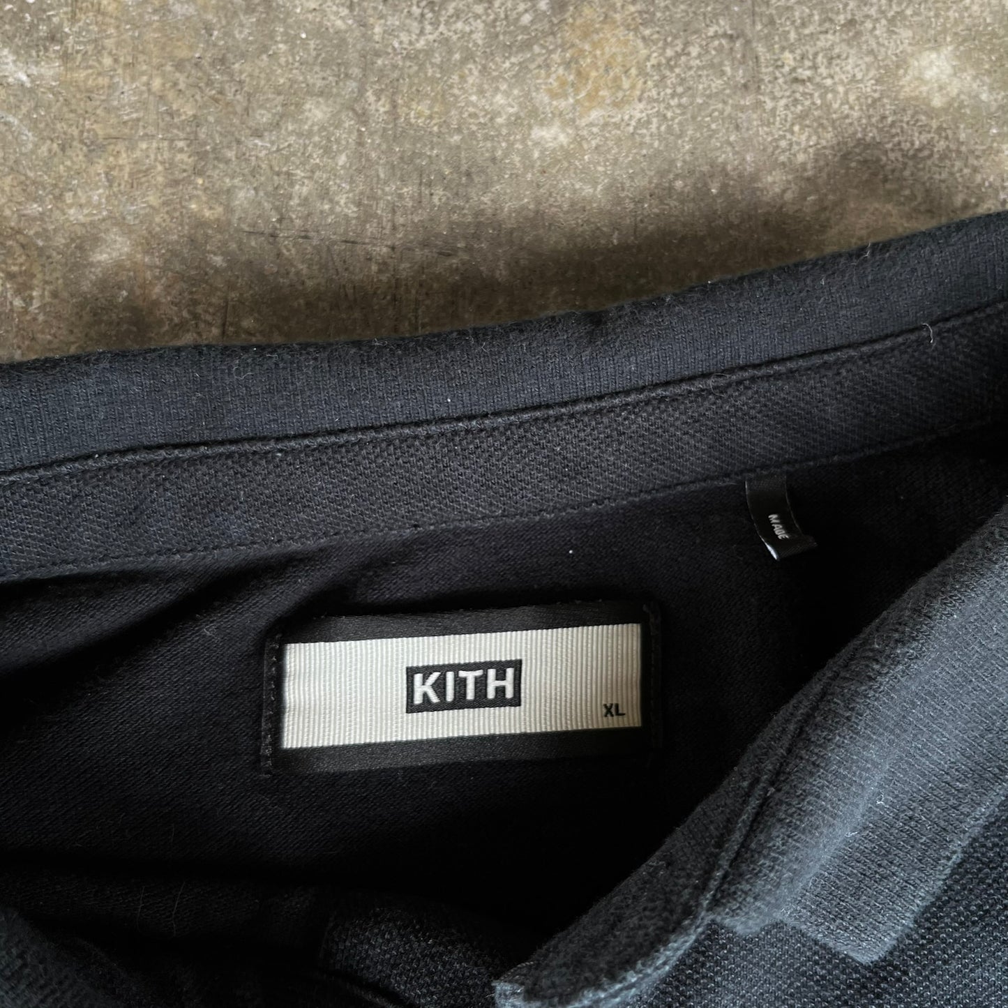 Kith Taylen Pique Logo Knit Polo