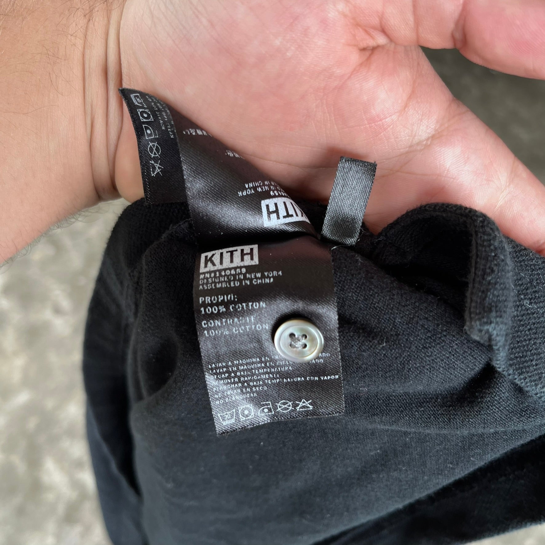 Kith Taylen Pique Logo Knit Polo