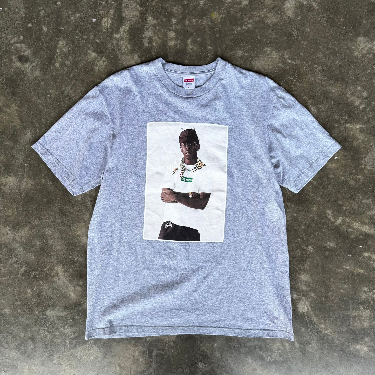 Supreme Tyler, The Creator Tee Grey