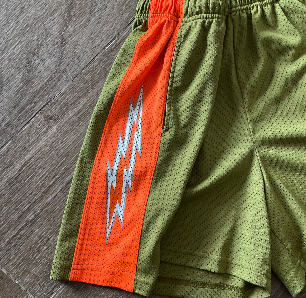 Eric Emanuel EE Shorts Green/Orange