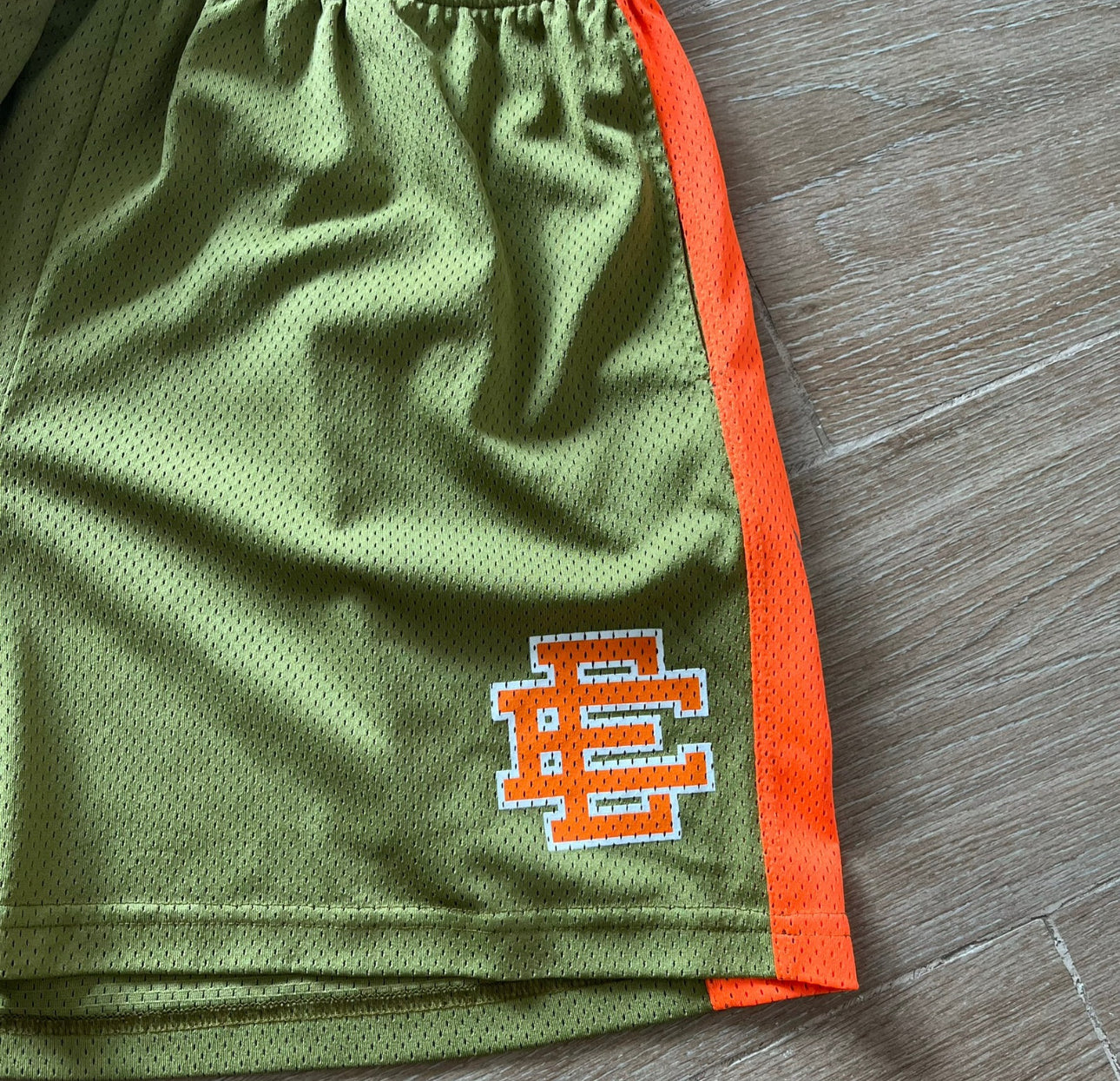 Eric Emanuel EE Shorts Green/Orange