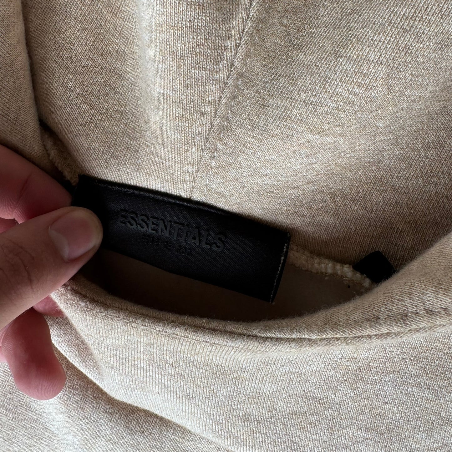 Fear Of God Essentials Fleece Sand