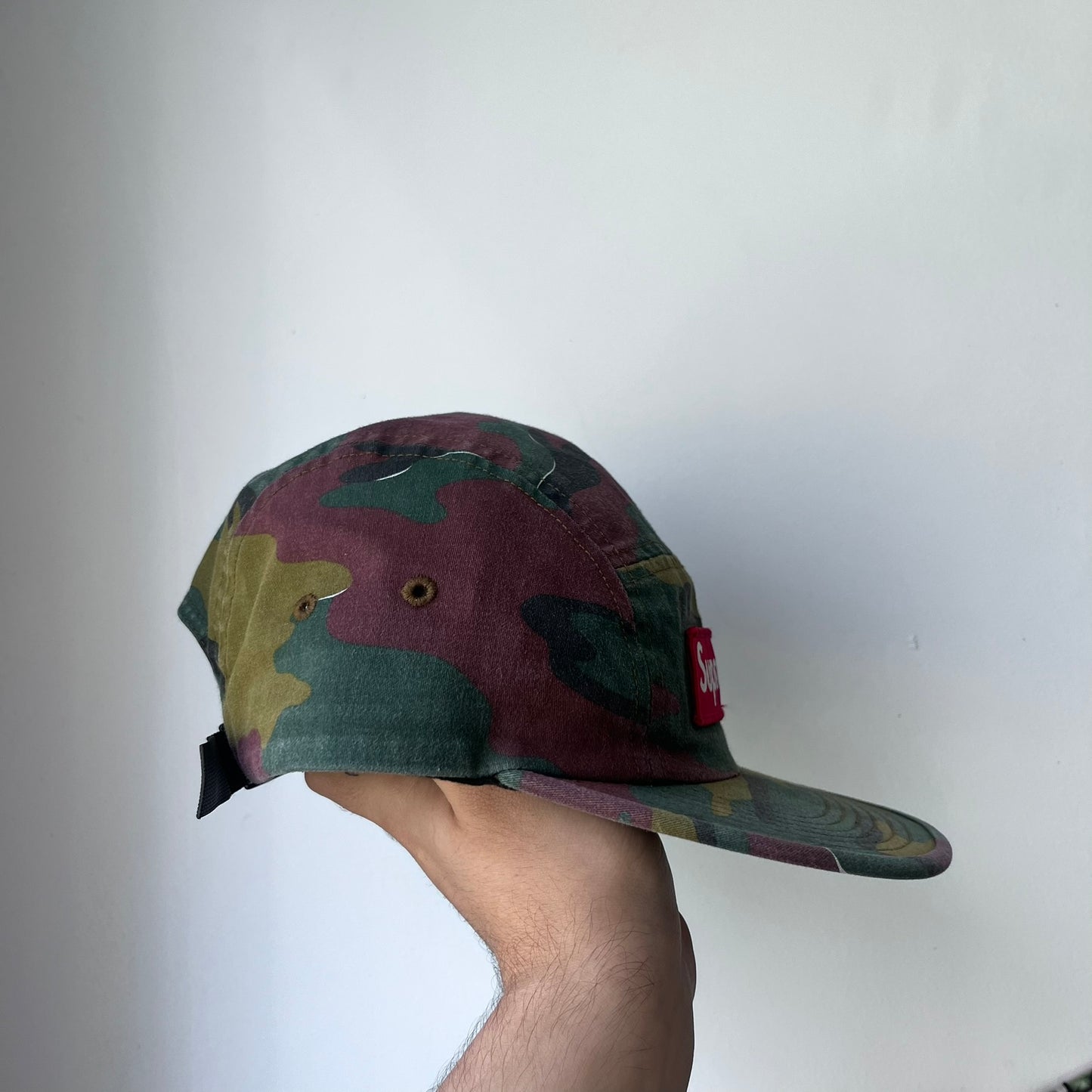 Supreme Jigsaw Camo Camp Cap