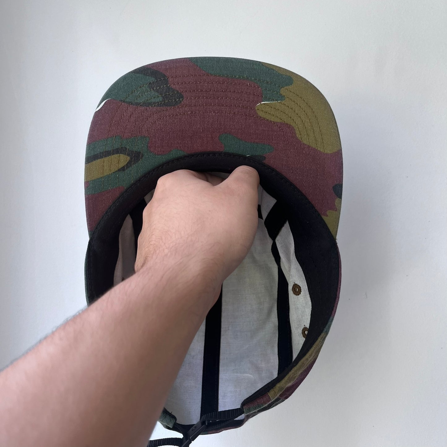 Supreme Jigsaw Camo Camp Cap